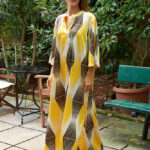 Φόρεμα Με Γεωμετρικά Σχέδια