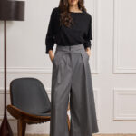 Ψηλόμεση Zip-Culotte